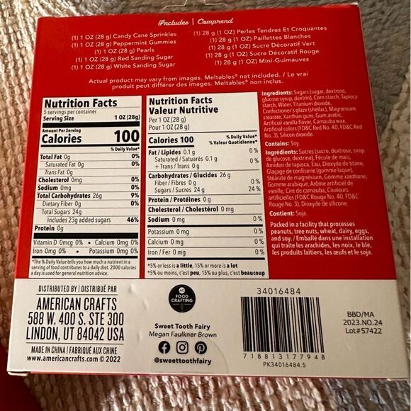 Sweet tooth fairy sprinkle sets - Picture 6 of 6
